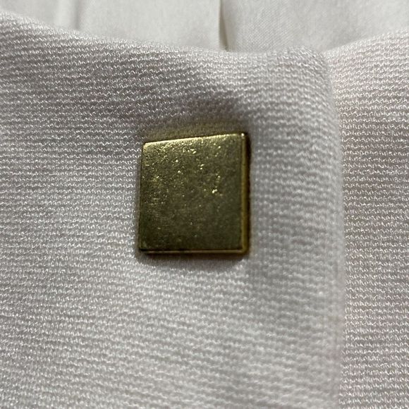 Chico's Statement Colorblock Jacket Camel/Black Large - Picture 11 of 16